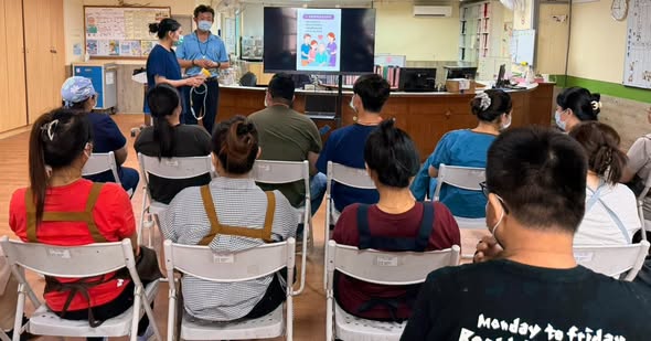 辦理營養及管灌飲食教育訓練 提升專業照護品質 守護住民健康